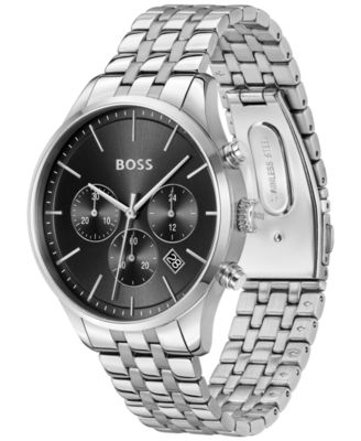 Men's Chronograph Avery Stainless Steel Bracelet Watch 42mm