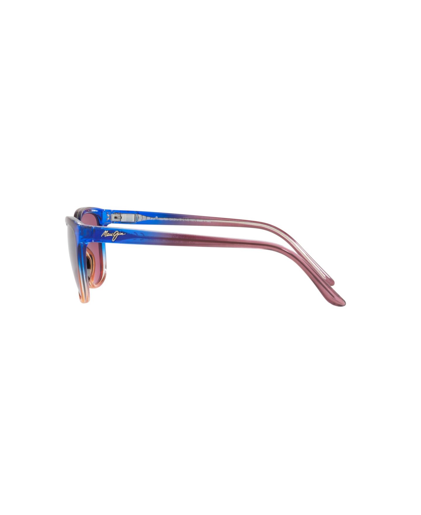 Женские солнцезащитные очки Maui Jim Polarized Sunglasses, 758 Honi, цвет: Синий разноцветный — фото 5