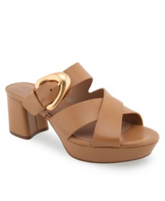 Women's Collin Buckle Slip-On Platforms