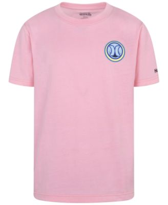 Hurley Boys' Staple V-Neck T-Shirt - Soft Jersey Tee With Icon Graphic - View #3
