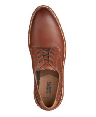 Johnston Murphy Hodges Plain Toe Oxford Casual Lace Up Shoe