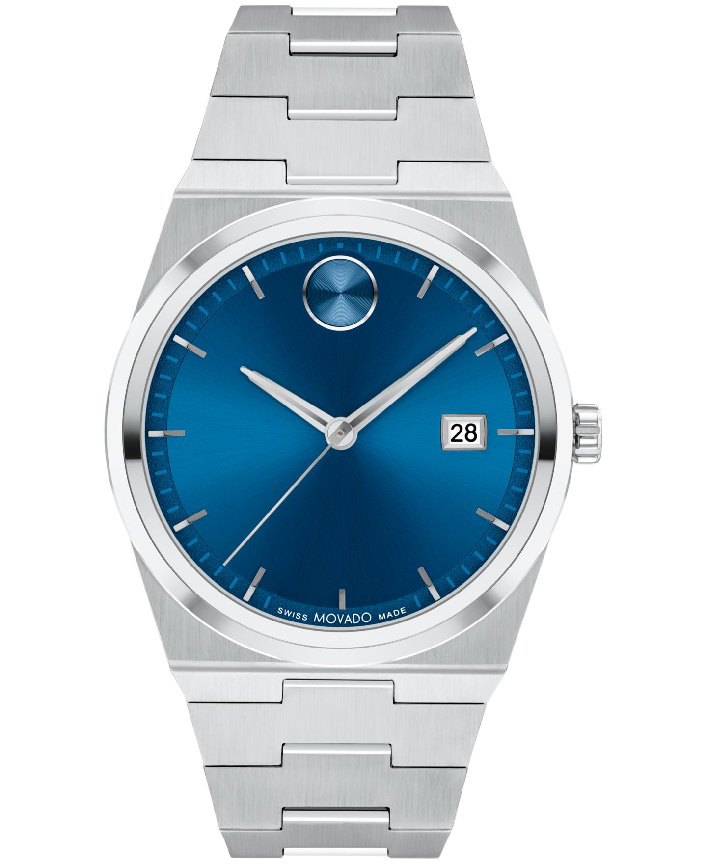 Мужские часы Movado Quest Swiss Quartz Stainless Steel 40mm Watch — фото 1