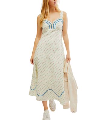 knee length dresses for ladies Foolish Heart Midi Dress by Free People