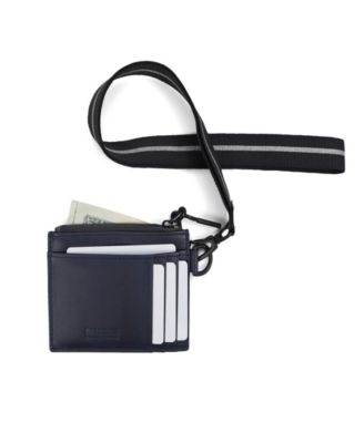 Men's Getaway Card Case Wallet with Removable Lanyard