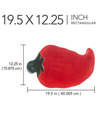 Chili Pepper 3-D Platter