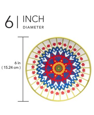 Spice Love Canape Plates Set of 4 