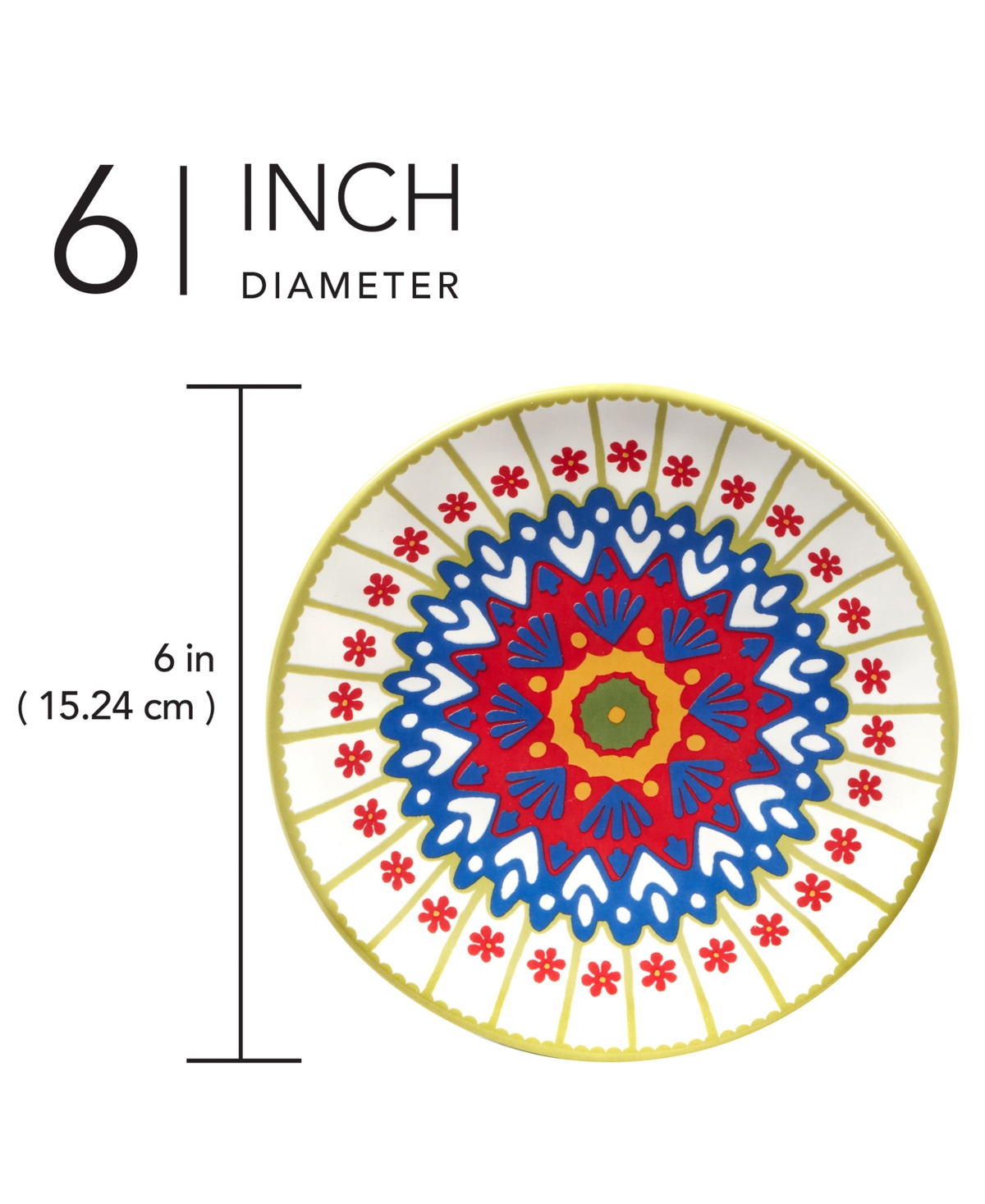Certified International Spice Love Canape Plates Set Of 4 In Miscellaneous