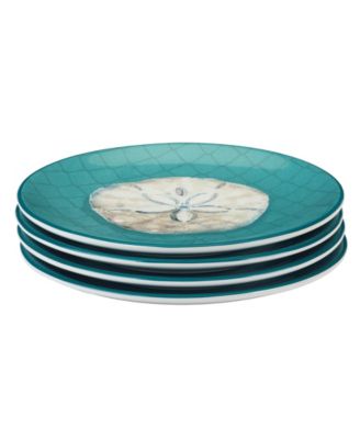 Ocean View Set of 4 Salad Plates