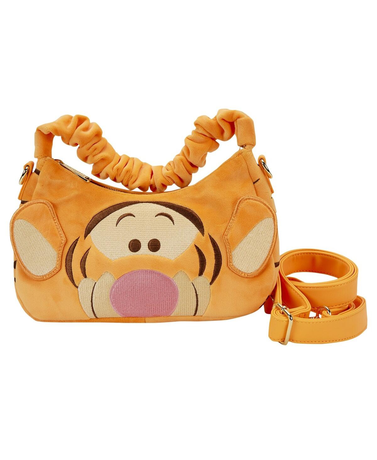 Women's Loungefly Winnie the Pooh Tigger Plush Cosplay Crossbody Bag - Orange