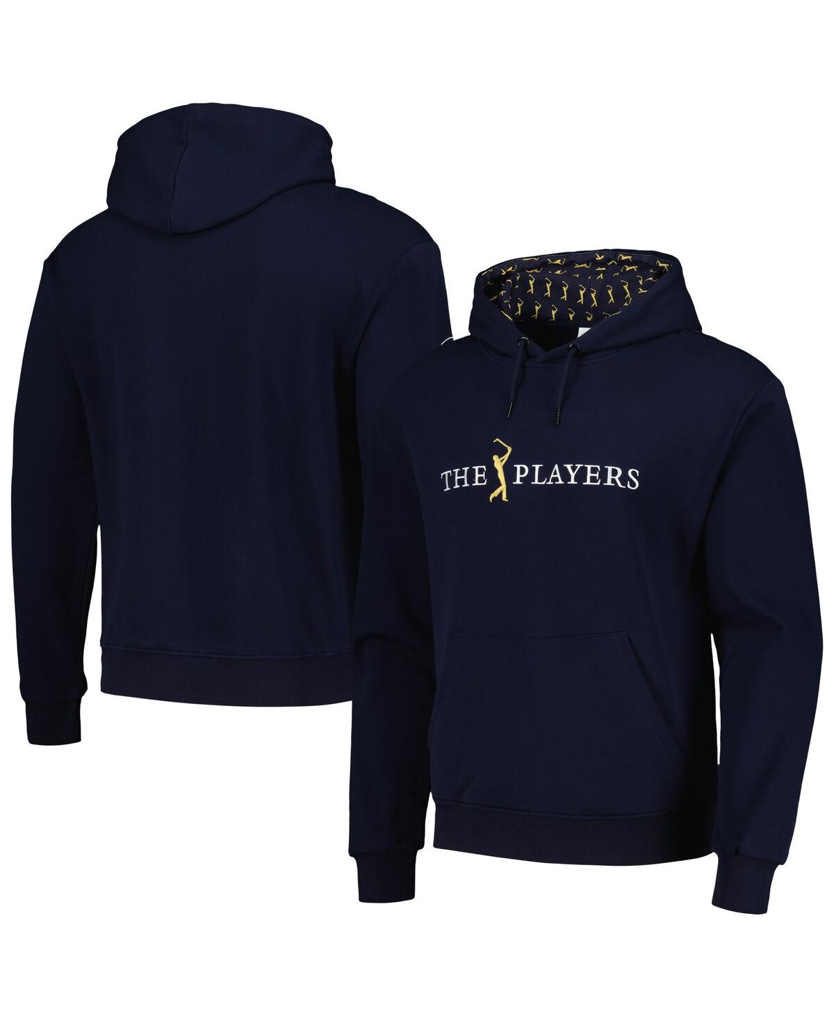 Men's Barstool Golf Navy The Players Pullover Hoodie - Navy