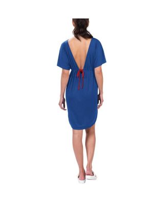 Women's Royal Buffalo Bills Versus Swim Cover-Up