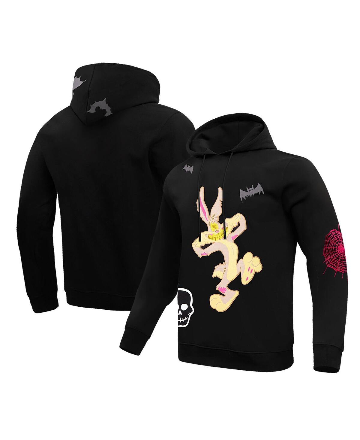Freeze Max Men's And Women's  Black Looney Tunes Bugs Boogey Horror Pullover Hoodie
