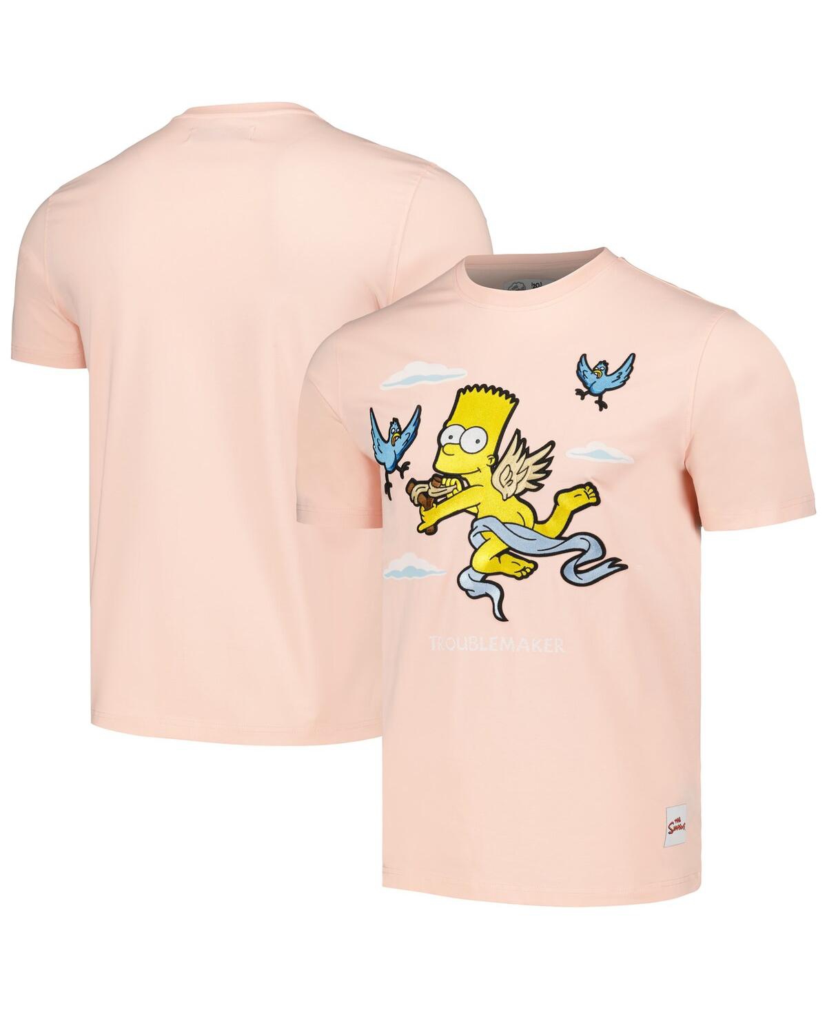Freeze Max Men's  Pink The Simpsons T-shirt