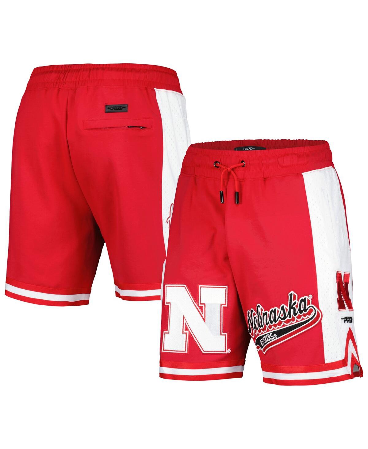 Men's Pro Standard Scarlet Nebraska Huskers Script Tail Dk 2.0 Shorts - Scarlet