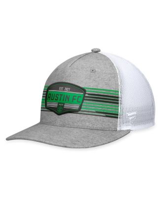 Men's Fanatics Steel Austin FC Stroke Trucker Snapback Hat - Macy's