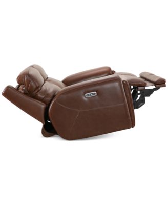 Varsani 67" Zero Gravity Leather Loveseat, Created for Macy's