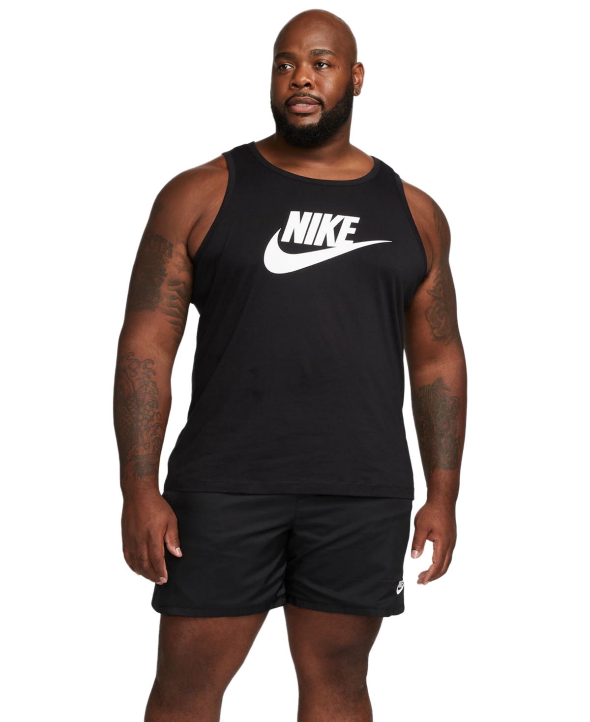 Nike Men's Sportswear Logo Tank Top -White
