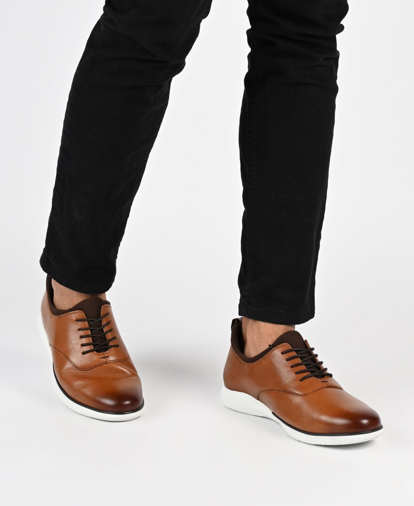Обувь Thomas & Vine Men's Hyde Tru Comfort Foam Hybrid Dress Shoes, цвет: Угольный — фото 6