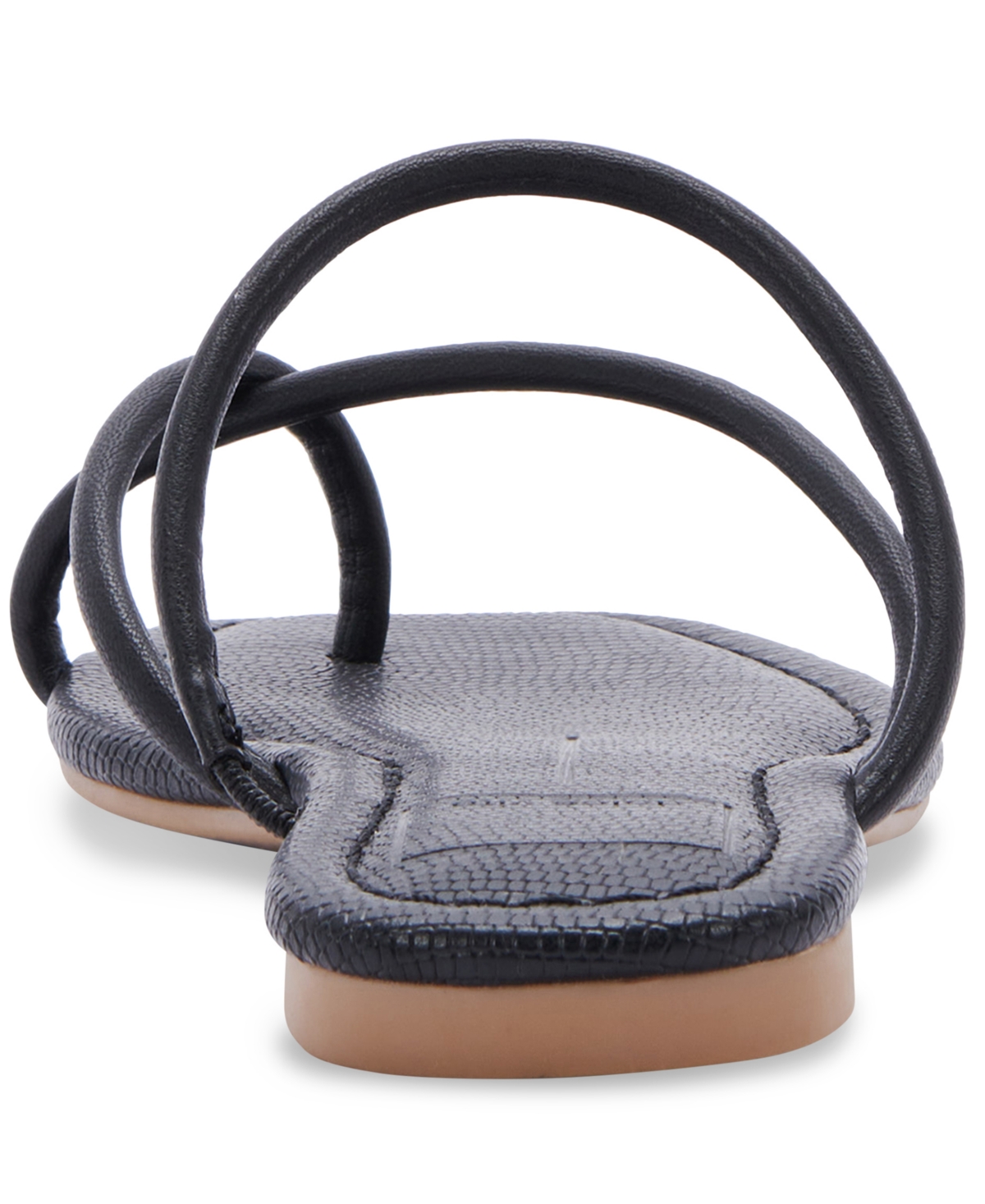 Shop Dolce Vita Women's Leanna Strappy Flat Sandals In Black