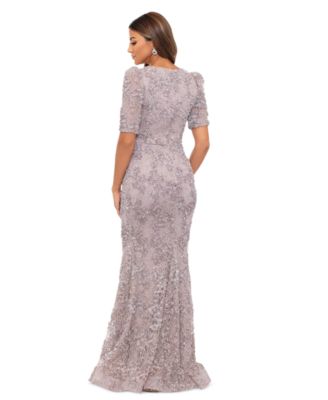 Alex Evenings Women's Soutache Sequin A-Line Dress - Macy's