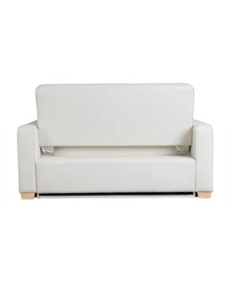 66.5" W Polyester Augustus Full Convertible Sofa