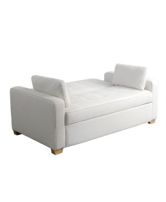 72.6" W Polyester Augustus Queen Convertible Sofa