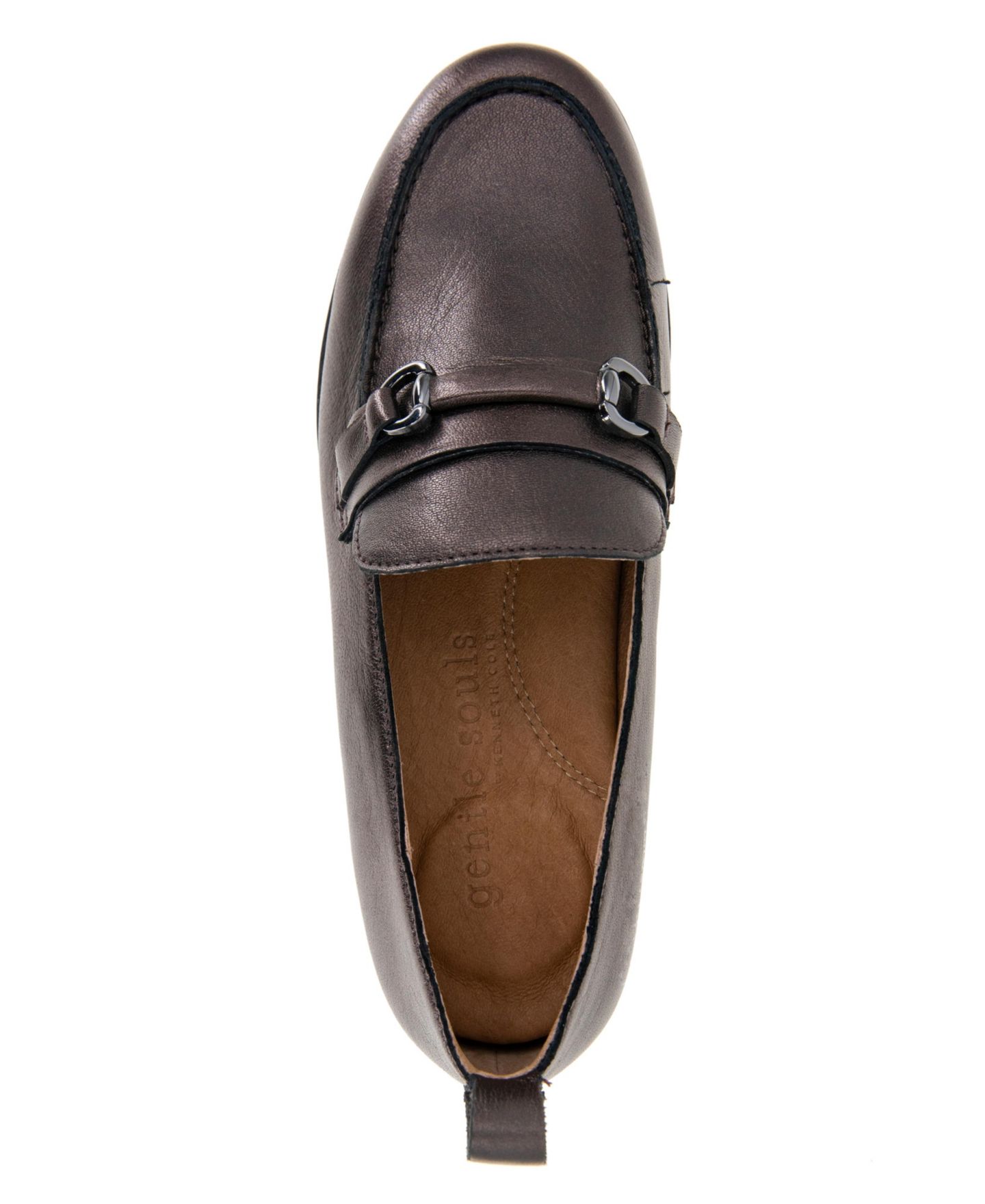 Женские туфли Gentle Souls Emily Flat Heel Loafer, цвет: Бронзовый — фото 10