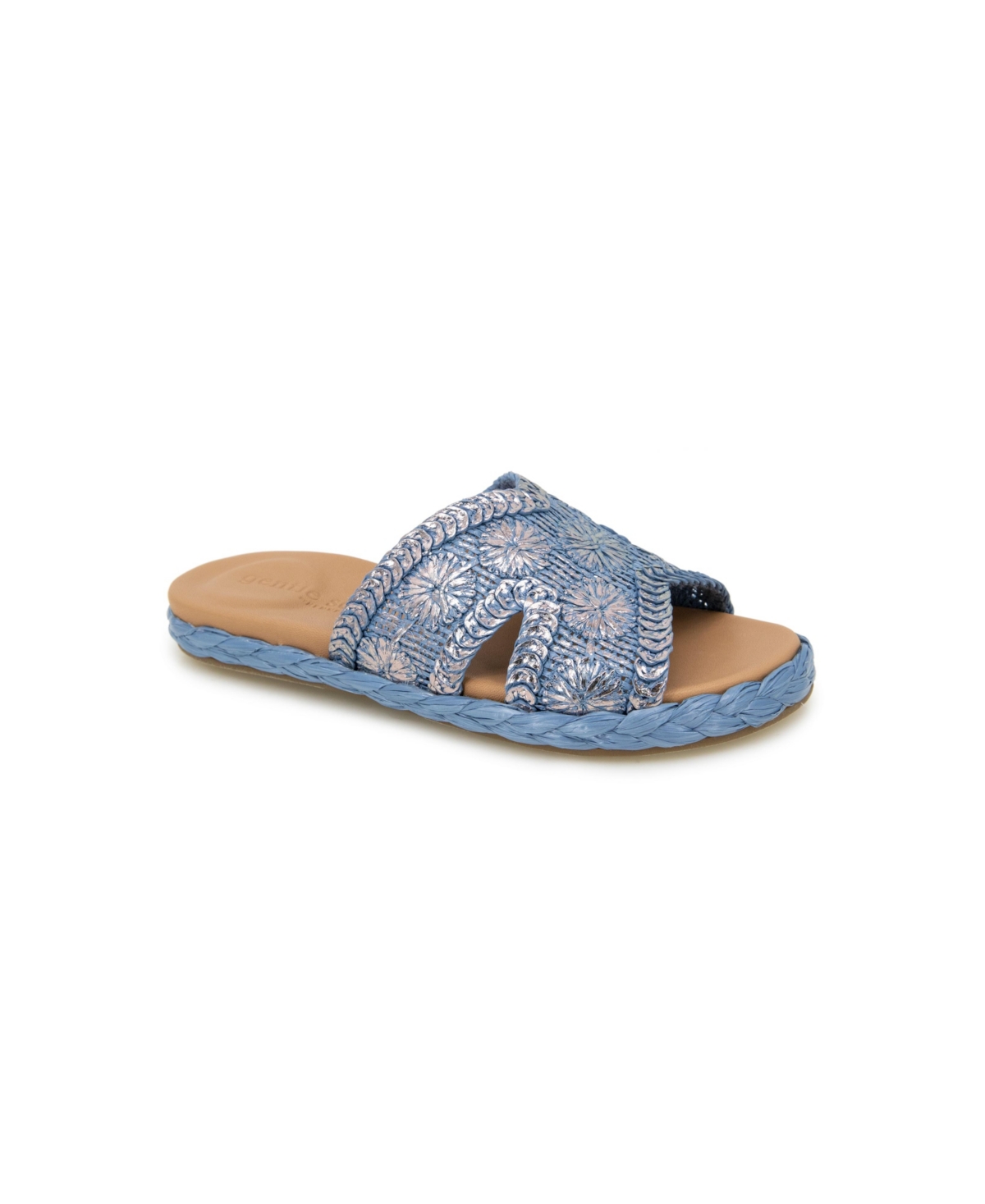 Women's Tristan Woven Slip-On Sandals - Zen Blue Woven