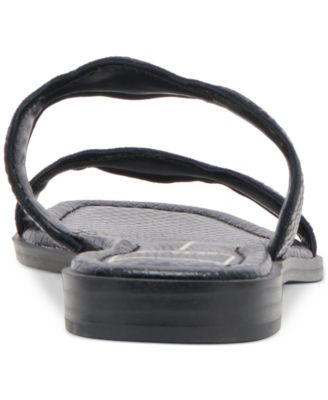 Women's Ilva Wavy Double-Strap Slide Sandals