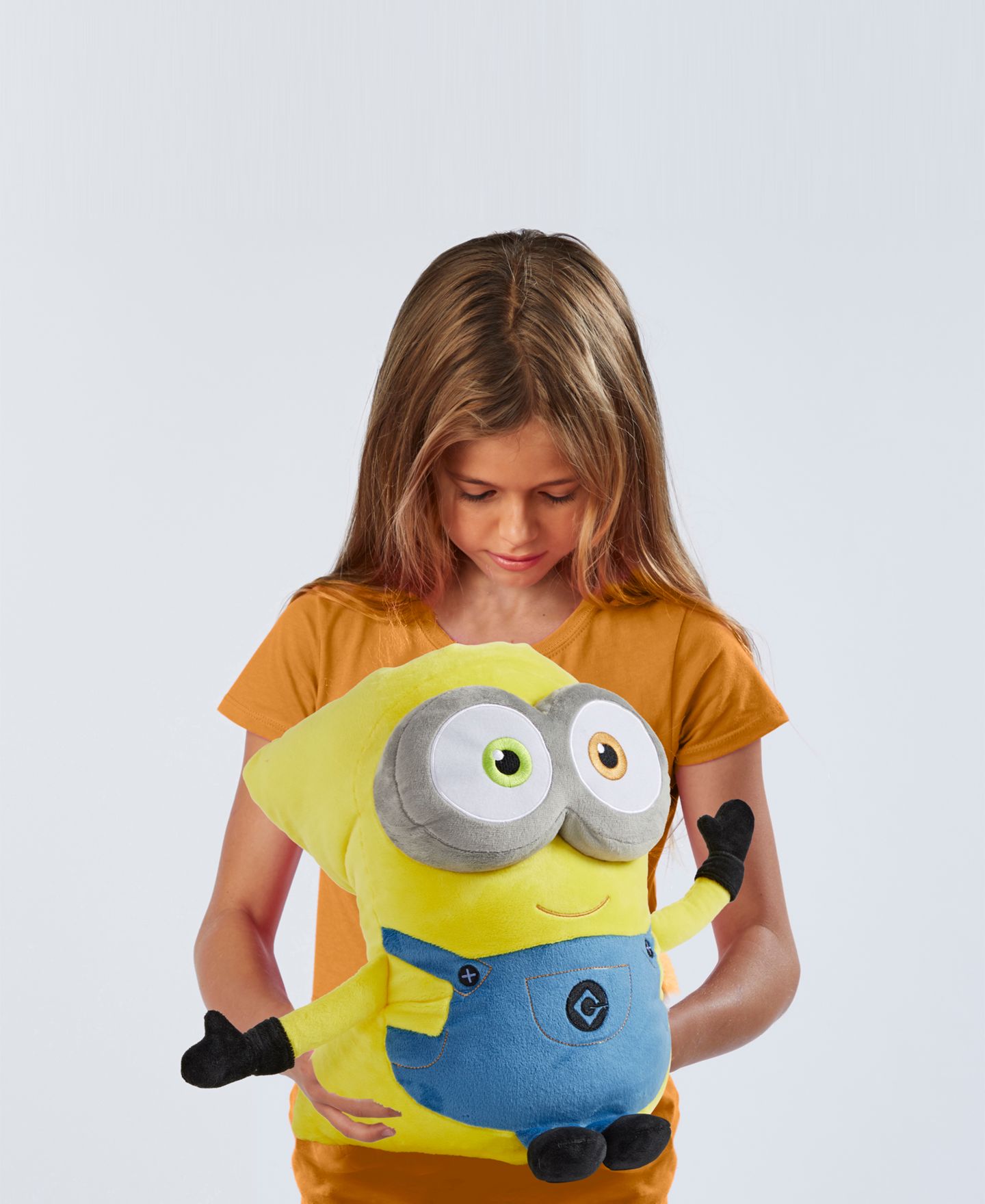 Детская мягкая игрушка Pillow Pets Bob the Minion Plush — фото 4