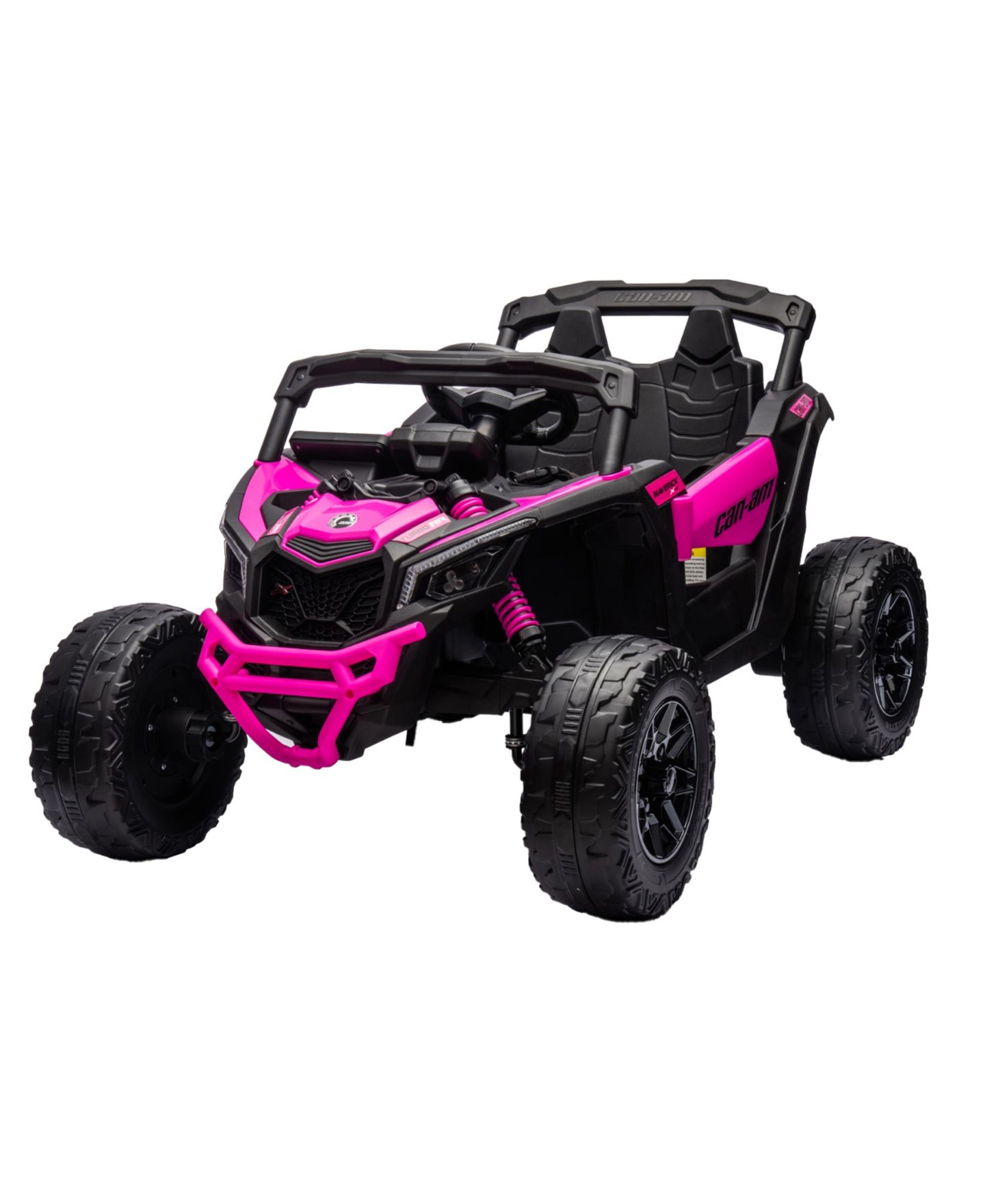 Детская игрушка Freddo Can Am Maverick 24V UTV Ride-On, цвет: Розовый — фото 1