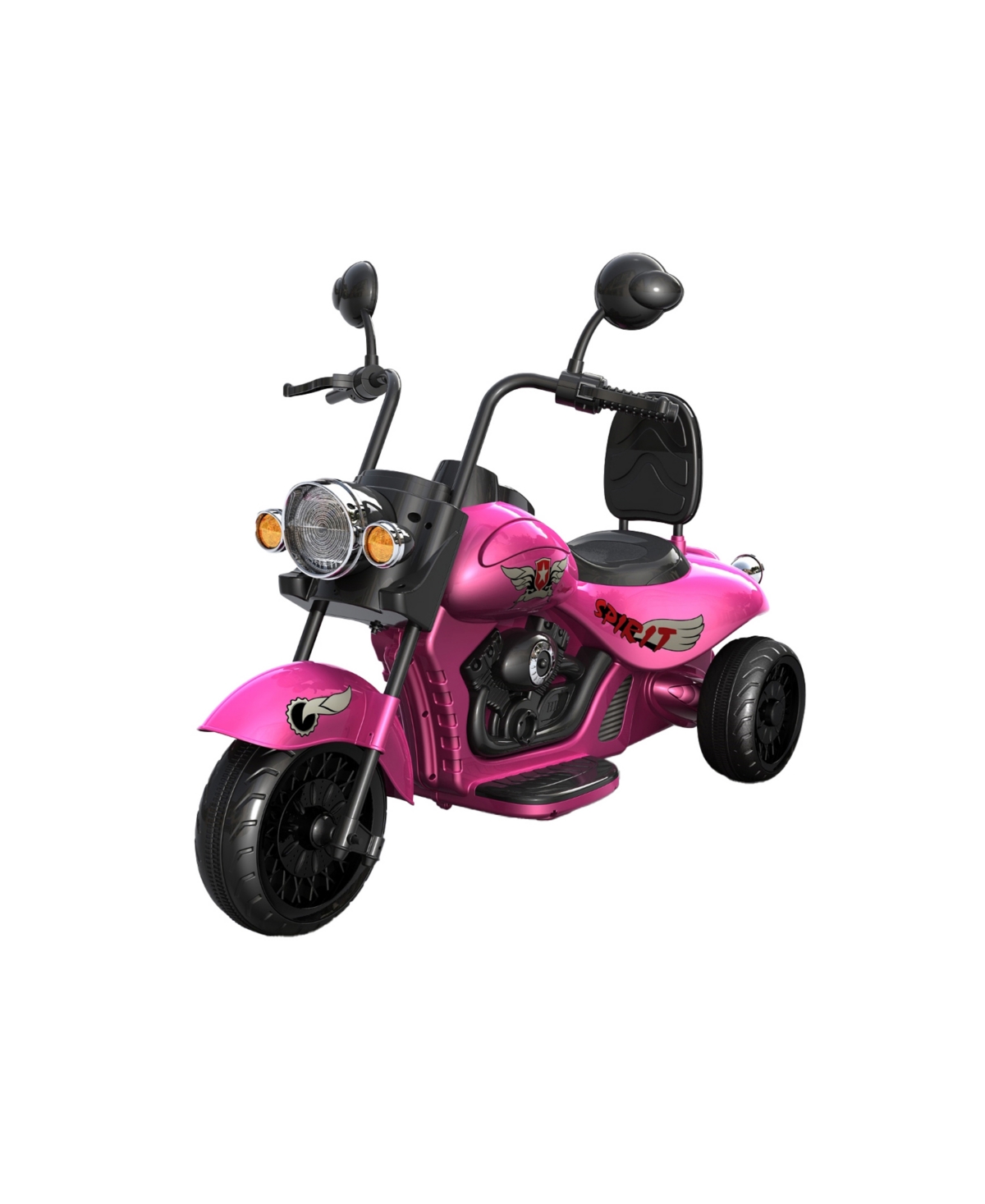 Freddo 12v Cruiser 1-seater Motorcycle In Pink