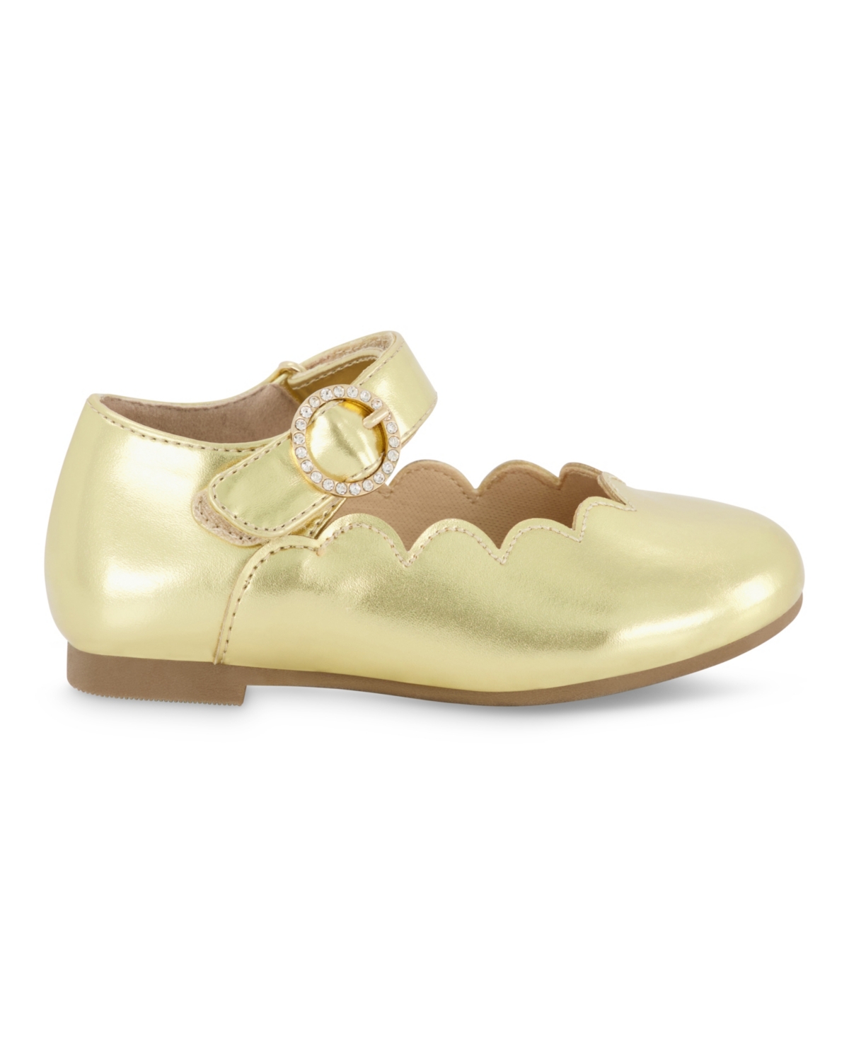 Jessica Simpson Little and Big Girls Ballet Flat - Gold - Tone