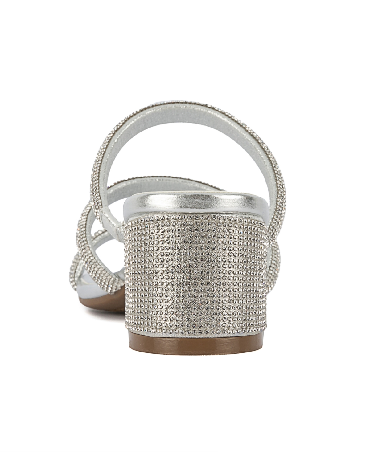 Jones New York Women's Melli Block Heel Embellished Dress Sandals