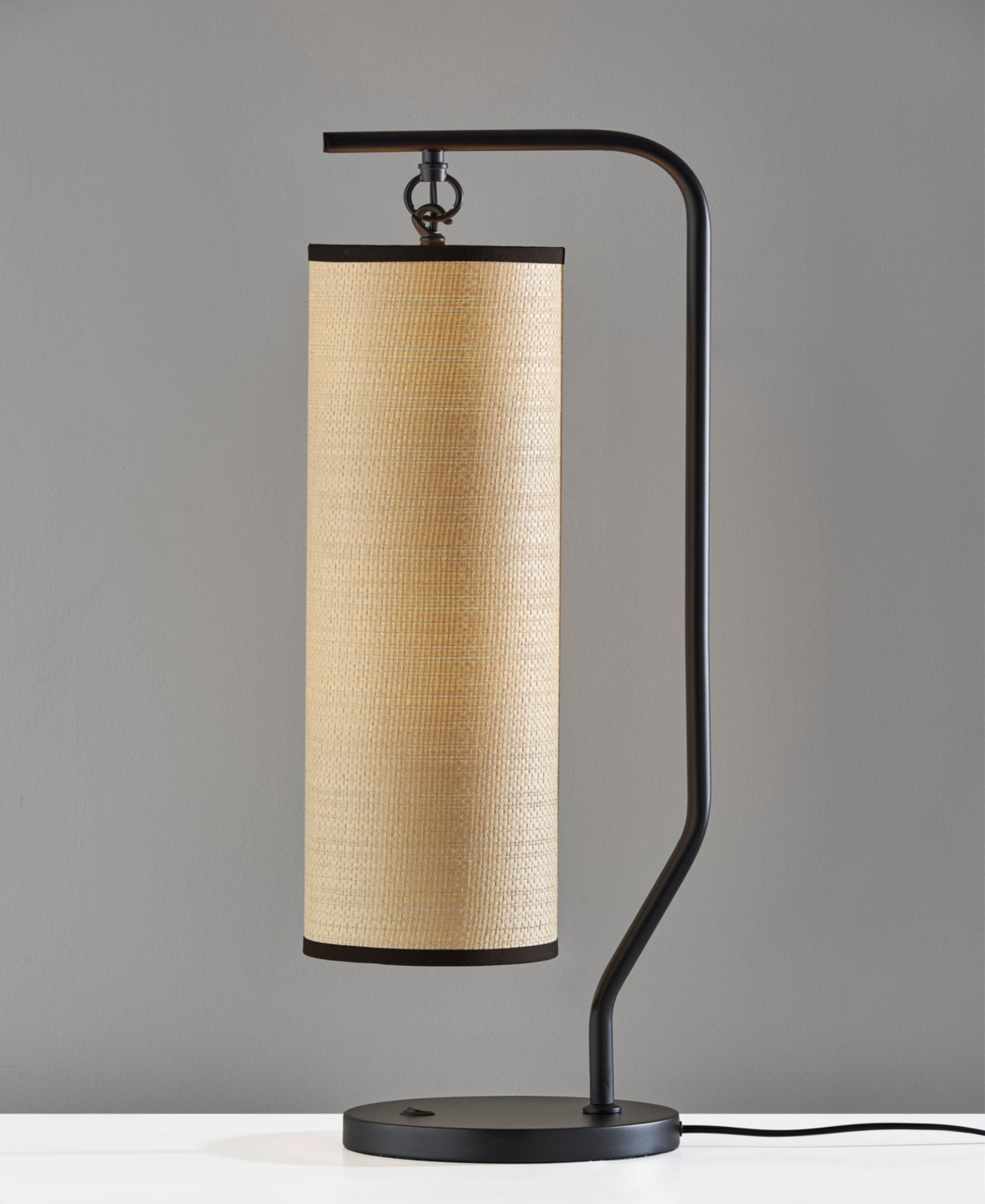 Adesso 30" Lyons Table Lamp In Black