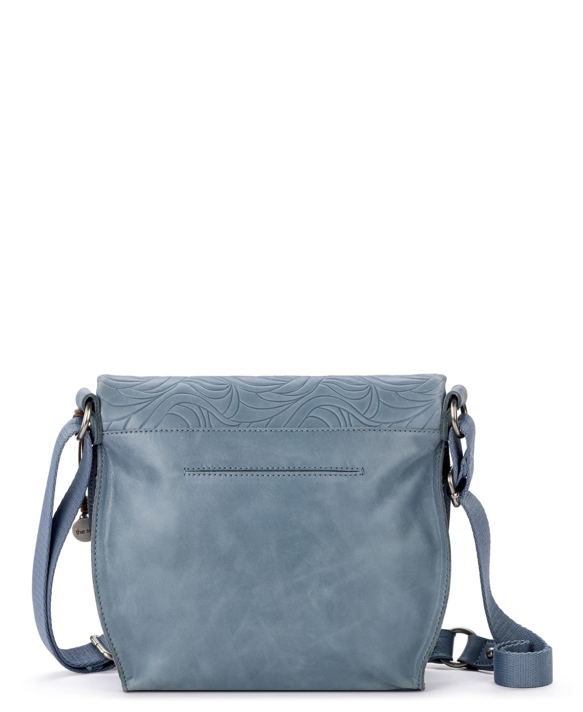 The Sak Silverlake Flap Crossbody In Blue