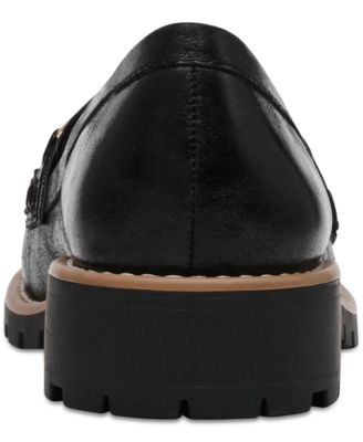 Women's Celeste Tailored Hardware Chain Lug Sole Loafers