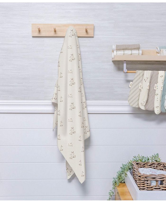 Crane Baby Cotton Bunny Single Swaddle Macy's