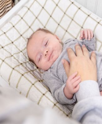 Cotton Check Change Pad Cover