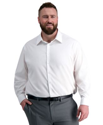 Haggar - Men's Big & Tall Classic-Fit Dress Shirt
