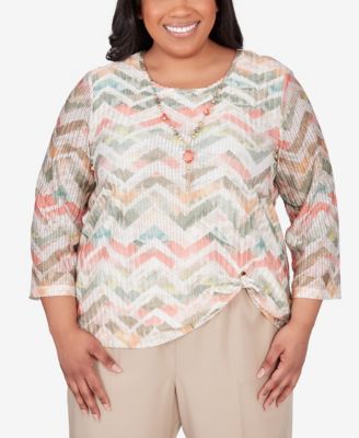 Alfred Dunner Plus Size Tuscan Sunset ...