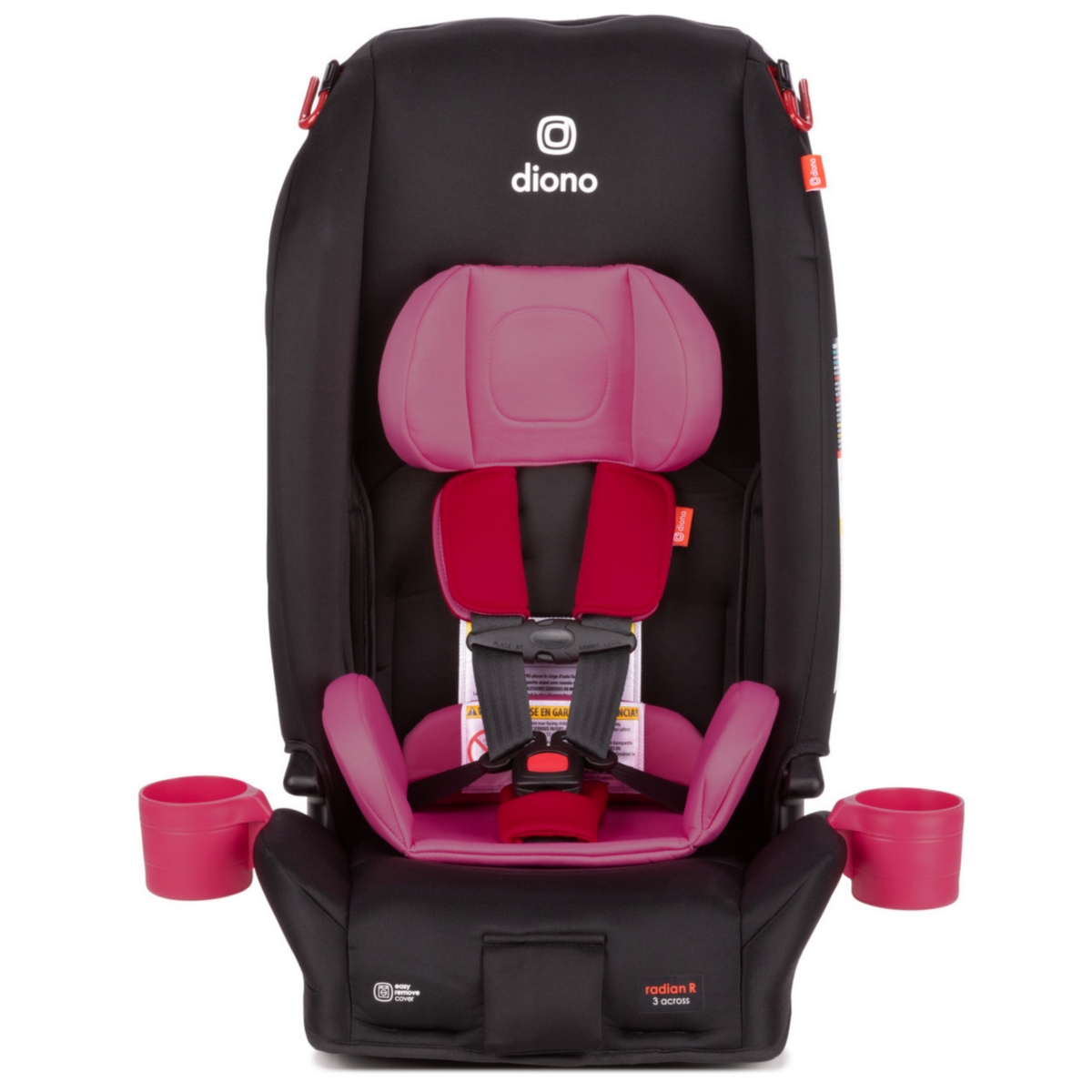 Diono Radian 3R Comfort Travel Kit, Infant Car Seat Accessory, Compatible with Radian 3R, 7-Piece Kit, Gray Storm