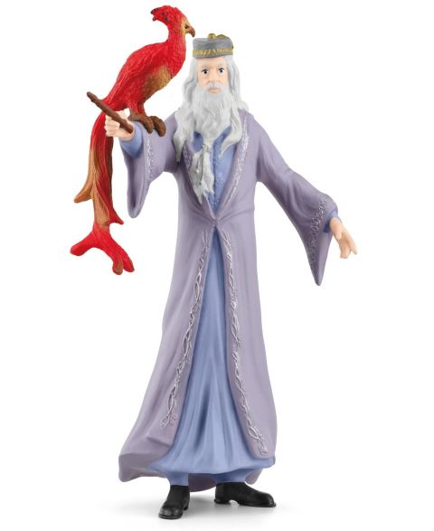 Детские фигурки Schleich Wizarding World of Harry Potter: Albus Dumbledore Fawkes Figurines