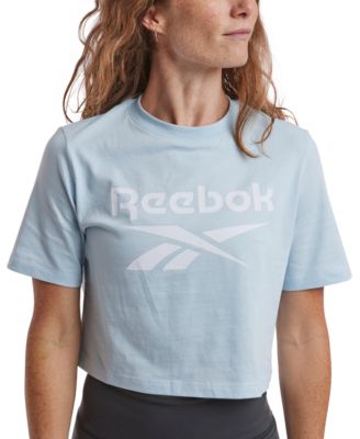 Reebok - Women's Identity Cropped Logo Tee