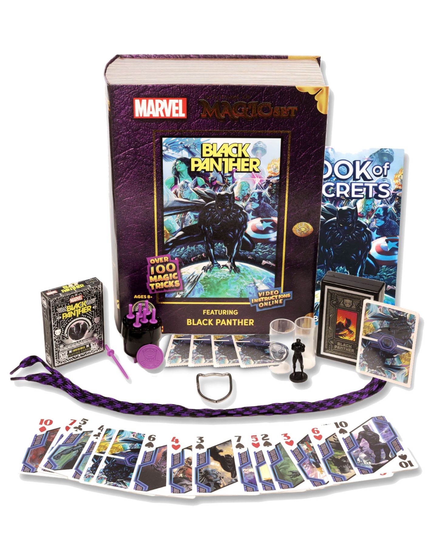 Детские игрушки Fantasma Marvel Magic Comic Book Set Black Panther over 100 magic tricks. Vol. 1 3 — фото 1