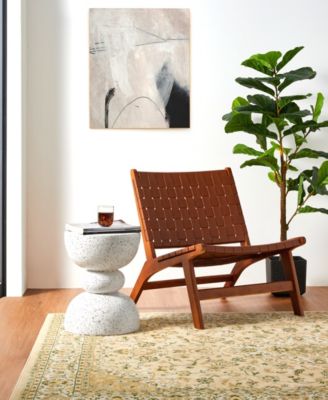 Multi-functional Faux Terrazzo Garden Stool or Plant Stand or Accent Table