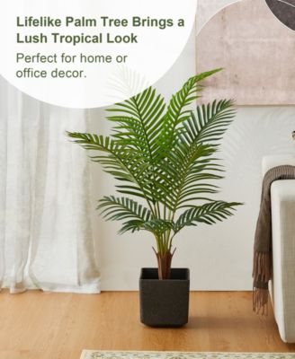 3.5ft. Faux Areca Palm Tree in Pot