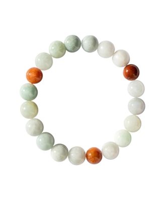 Pea — Beaded jade bracelet