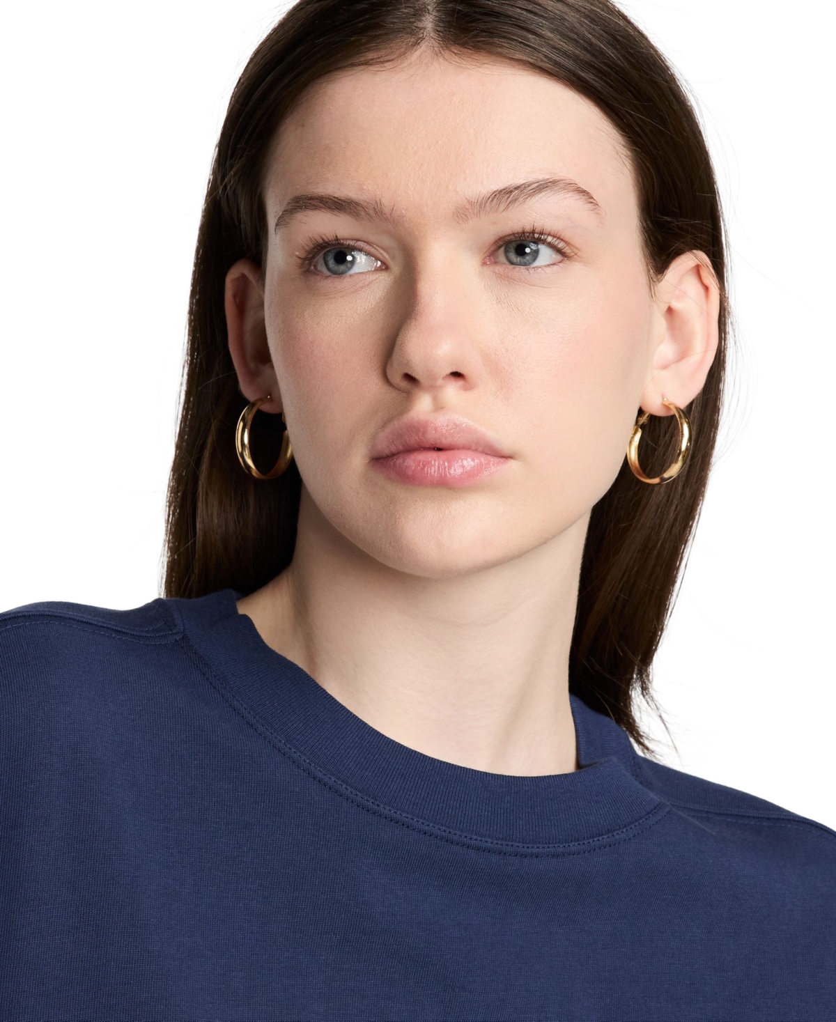 Nike Women's Sportswear Cotton Essential Oversized Tee -(summit White)