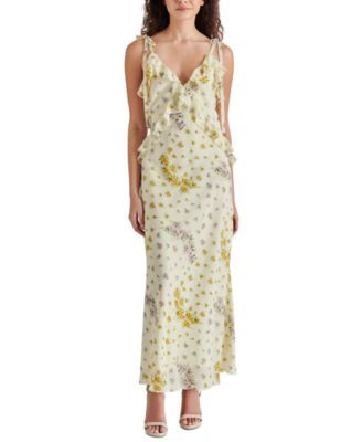 Steve Madden Women's Adalina Ruffle-Trim Dress - Macy's